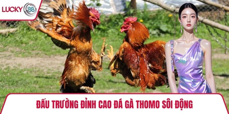 Đấu trường đỉnh cao đá gà Thomo sôi động