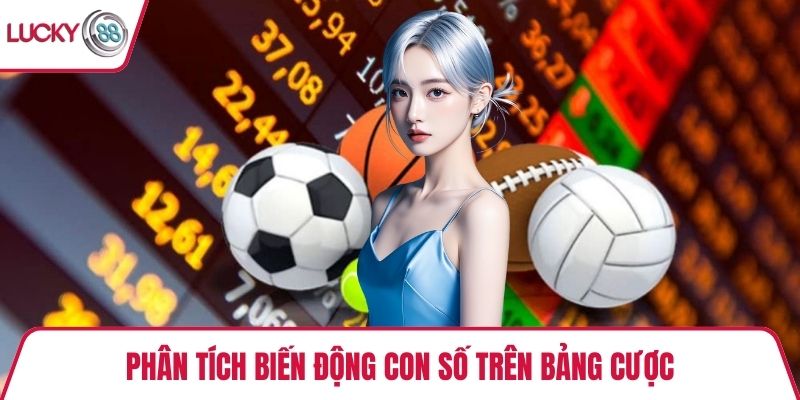 Phân tích biến động con số trên bảng cược